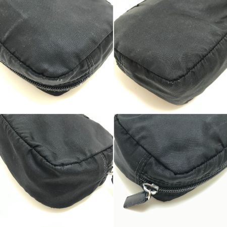  PRADA プラダ コスメポーチ ナイロン ブラック