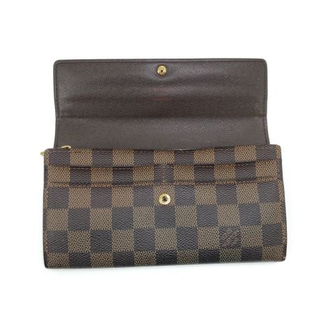  LOUIS VUITTON ルイヴィトン 長財布 ダミエ ポルトフォイユサラ N61734 ブラウン