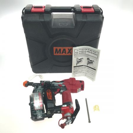  MAX マックス ねじ打機 ターボドライバ HV-R41G4 レッド