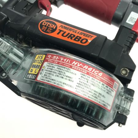  MAX マックス ねじ打機 ターボドライバ HV-R41G4 レッド