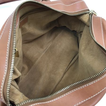  CELINE セリーヌ ハンドバッグ 横長トート 34 キャメル