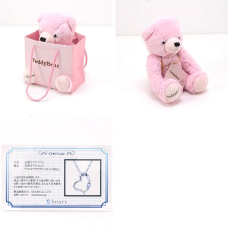   ネックレス SILVER925 40~44cm TeddyBearセット