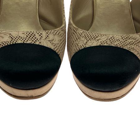  CHANEL シャネル スリングバックストラップサンダル 22.5cm G27744