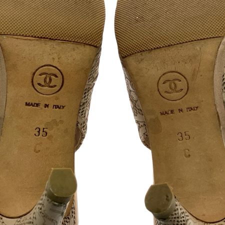  CHANEL シャネル スリングバックストラップサンダル 22.5cm G27744