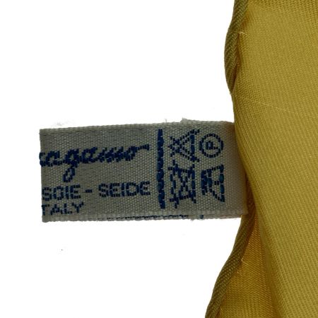  Salvatore Ferragamo サルヴァトーレフェラガモ ハイヒール柄　スカーフ ネイビー