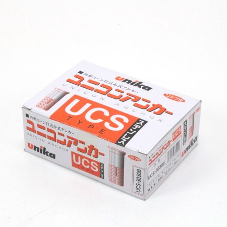  unika ユニコンアンカー ショートステンレス UCSタイプ UCS-3030B 100入り