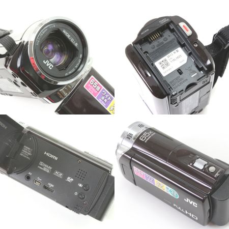  JVC ケンウッド  Everio ハイビジョンメモリームービー GZ-E565-T＋パンクレードル CU-PC1セット