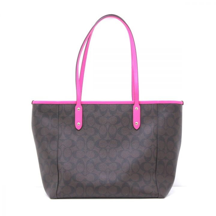 COACH コーチ トートバッグ ポーチ付 F23860｜中古｜なんでも  