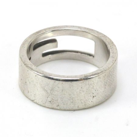  GUCCI グッチ ブランデッドレギュラー Gリング シルバー925