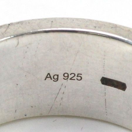  GUCCI グッチ ブランデッドレギュラー Gリング シルバー925