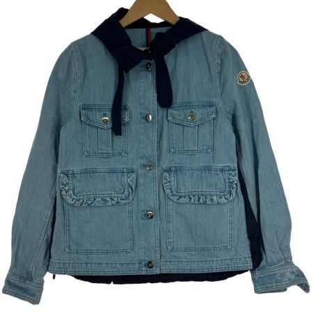  MONCLER モンクレール パーカー ナイロン デニムジャケット D10934500886