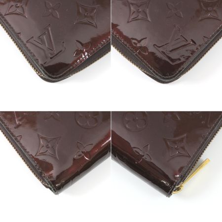  LOUIS VUITTON ルイヴィトン ヴェルニ ジッピーウォレット エナメル長財布 M91536