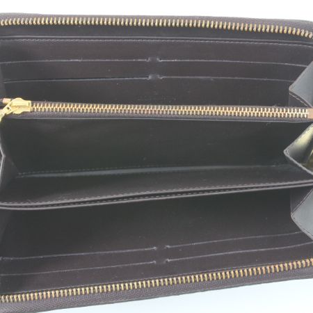  LOUIS VUITTON ルイヴィトン ヴェルニ ジッピーウォレット エナメル長財布 M91536