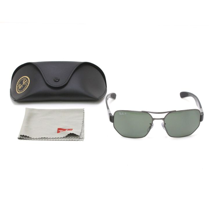 RAY-BAN レイバン サングラス 60□17 135 RB3672 ブラック - 中古