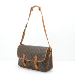$$ LOUIS VUITTON ルイヴィトン モノグラム ジベシエールGM ショルダーバッグ M42249 Bランク