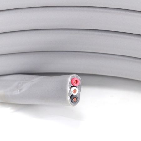  YAZAKI VVF(PbF)ケーブル 3×1.6mm 灰色 100m 12kg 赤・白・黒