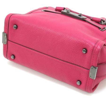  COACH コーチ スワッガー27 2WAYハンドバッグ 34816 ショッキングピンク