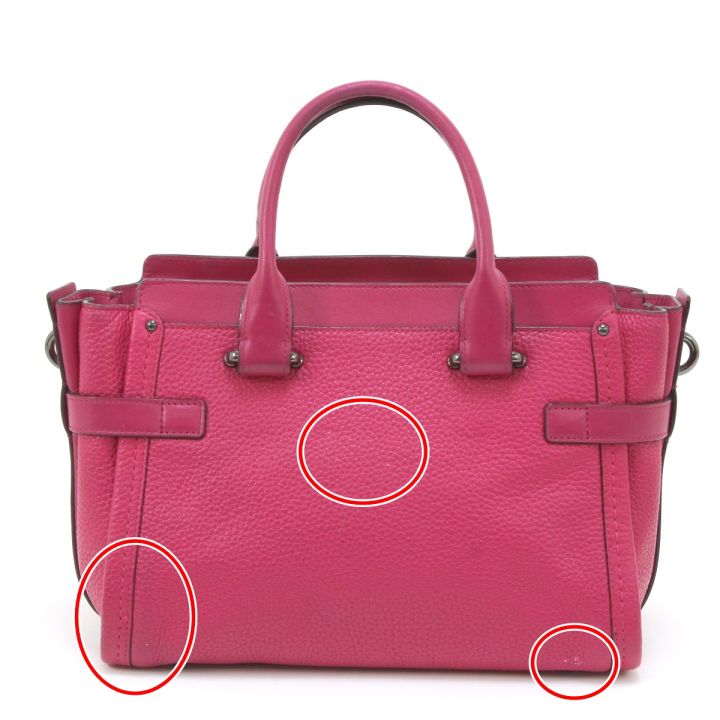 COACH コーチ スワッガー27 2WAYハンドバッグ 34816 ショッキング