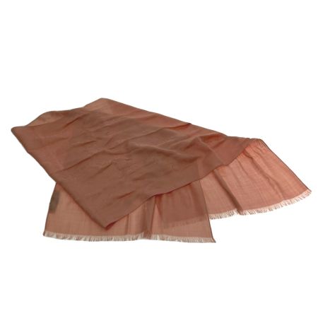  Salvatore Ferragamo サルヴァトーレフェラガモ ガンチーニ シルク ショール ピンク