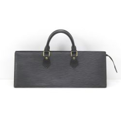 $$ LOUIS VUITTON ルイヴィトン エピ サック・トリアングル ハンドバッグ M52092 ブラック Cランク