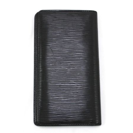  LOUIS VUITTON ルイヴィトン エピ ポルトカルトクレディ 長財布 M63212 ブラック