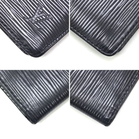  LOUIS VUITTON ルイヴィトン エピ ポルトカルトクレディ 長財布 M63212 ブラック