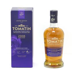 $$ TOMATIN トマーチン ハイランドシングルモルト ウイスキー 12年 2008LIMITED EDITION モンバジャック カスク 700ml 46度 Sランク 未開栓