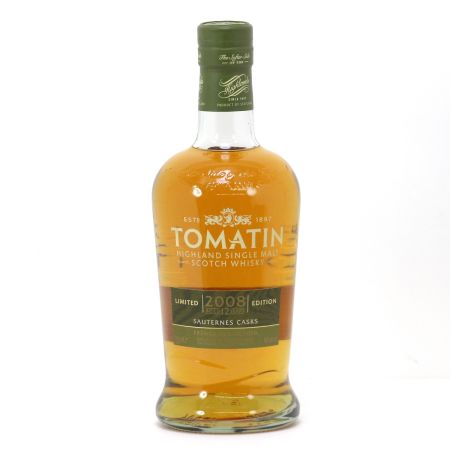  TOMATIN トマーチン ハイランドシングルモルト ウイスキー 12年 2008LIMITED EDITION ソーテルヌ カスク 700ml 46度 未開栓