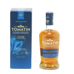$$ TOMATIN トマーチン ハイランドシングルモルト ウイスキー 12年 2008LIMITED EDITION リヴザルト カスク 700ml 46度 Sランク 未開栓