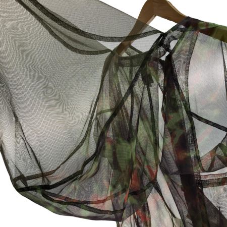  SOUTH2 WEST8 S2W8 メッシュブッシュパーカー メンズL IN798 グリーン×パープル