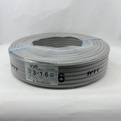 〇〇 カワイ  電材 VVFケーブル 3芯 3× 1.6  100m 未開封品 2023年9月製造 Nランク