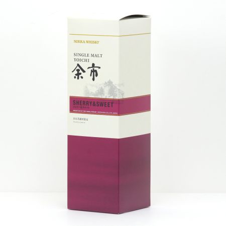 【北海道内限定発送】 YOICHI 余市/ニッカウイスキー シングルモルト余市 シェリー＆スイート ウイスキー 500ml 55度 箱付き 未開栓