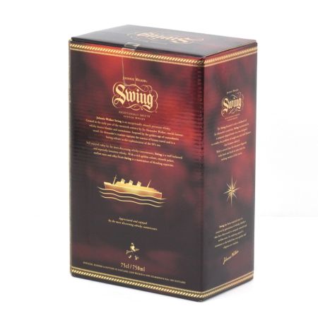  Johnnie Walker ジョニーウォーカー スコッチウイスキー スウィング 750ml 43度 ギフトBOX付 未開栓