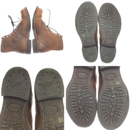  RED WING レッドウィング メンズ ブーツ SIZE 24.5cm アイアンレンジャー 8085 ブラウン