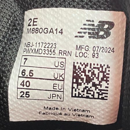  NEW BALANCE ニュー・バランス Fresh Foam X 880v14 GORE-TEX® 25cm M880GA14 ブラック