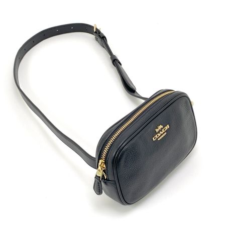  COACH コーチ ウエストバッグ ショルダーストラップ欠品 F34805 ブラック