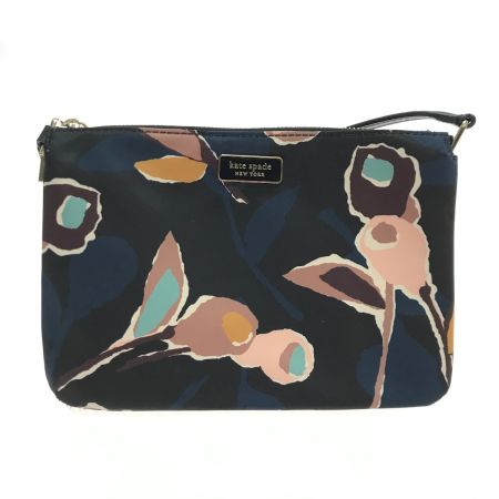  Kate Spade ケイトスペード ショルダーバッグ 花柄 CA57710 ネイビー