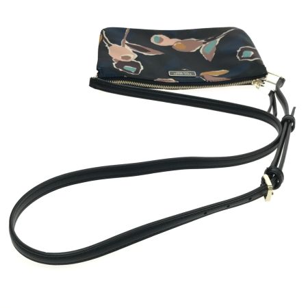  Kate Spade ケイトスペード ショルダーバッグ 花柄 CA57710 ネイビー