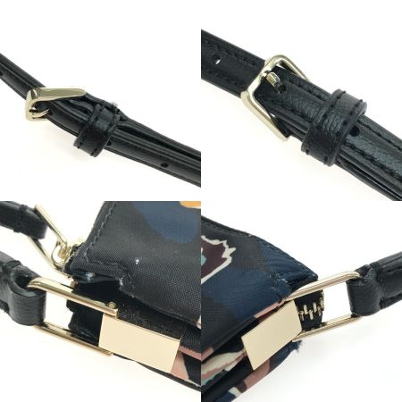  Kate Spade ケイトスペード ショルダーバッグ 花柄 CA57710 ネイビー