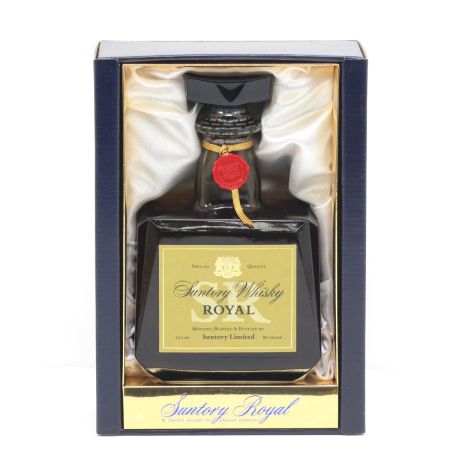 【北海道内限定発送】 S ウイスキー ROYAL ロイヤル 旧SRラベル 720ml 43度 ギフトBOX付 未開栓