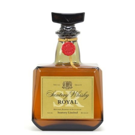 【北海道内限定発送】 S ウイスキー ROYAL ロイヤル 旧SRラベル 720ml 43度 ギフトBOX付 未開栓