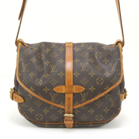  LOUIS VUITTON ルイヴィトン モノグラム ソミュール30 ショルダーバッグ M42256