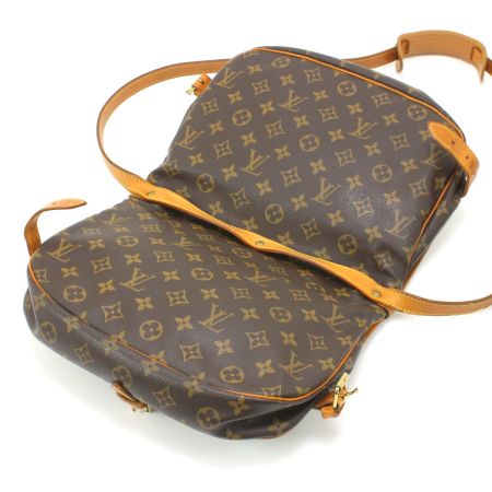  LOUIS VUITTON ルイヴィトン モノグラム ソミュール30 ショルダーバッグ M42256