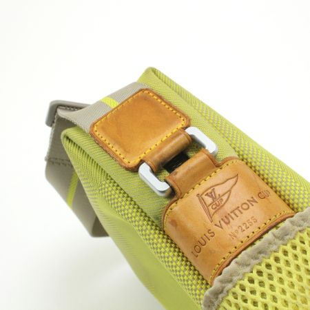  LOUIS VUITTON ルイヴィトン ダミエ・ジェアン LVカップ ウィザリー ショルダーバッグ《ジャンク品》 M80636 イエロー