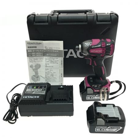 HITACHI 日立 インパクトドライバ WH18DDL2 ショッキングピンク