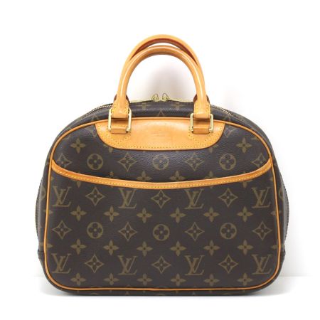  LOUIS VUITTON ルイヴィトン モノグラム トゥルービル ハンドバッグ M42228 ブラウン