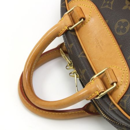  LOUIS VUITTON ルイヴィトン モノグラム トゥルービル ハンドバッグ M42228 ブラウン