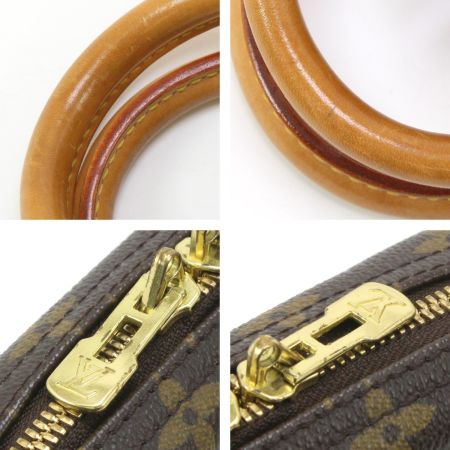  LOUIS VUITTON ルイヴィトン モノグラム トゥルービル ハンドバッグ M42228 ブラウン