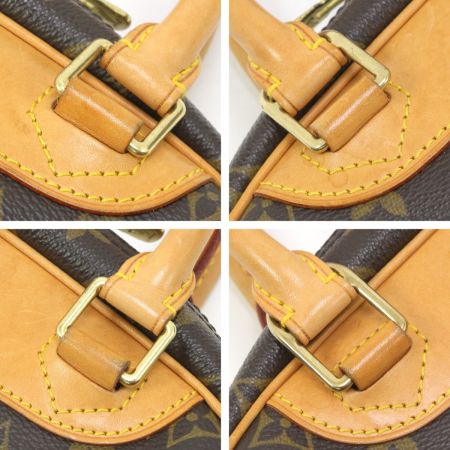  LOUIS VUITTON ルイヴィトン モノグラム トゥルービル ハンドバッグ M42228 ブラウン