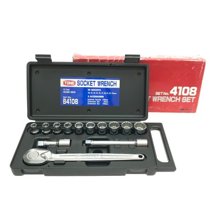  TONE トネ ツールセット ソケットレンチセット B4108